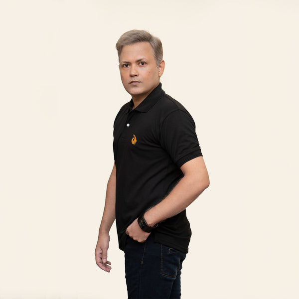Black Basic Polo